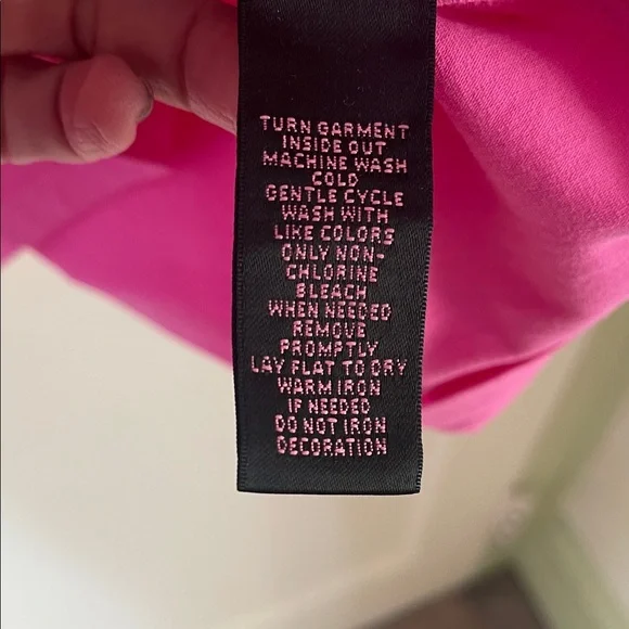 Lauren Ralph Lauren Pink Long Sleeve Tee - Picture 5 of 6